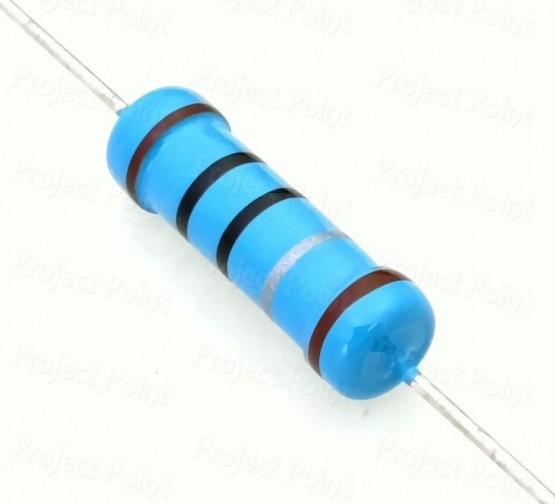 1 Ohm 2W Metal Film Resistor 1% - High Quality (Min Order Quantity 1 pc for this Product)