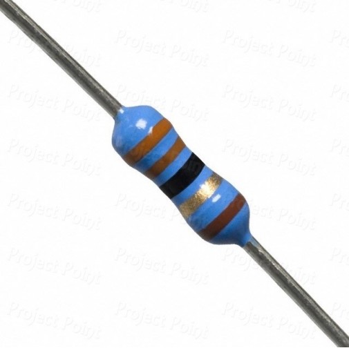 33 Ohm 0.25W Metal Film Resistor 1% - Low Quality (Min Order Quantity 1 pc for this Product)