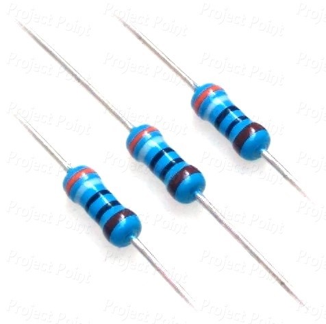 390 Ohm 0.25W Metal Film Resistor 1% - Low Quality (Min Order Quantity 1 pc for this Product)