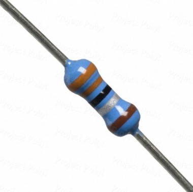 3.3 Ohm 0.25W Metal Film Resistor 1% - Low Quality (Min Order Quantity 1pc for this Product)