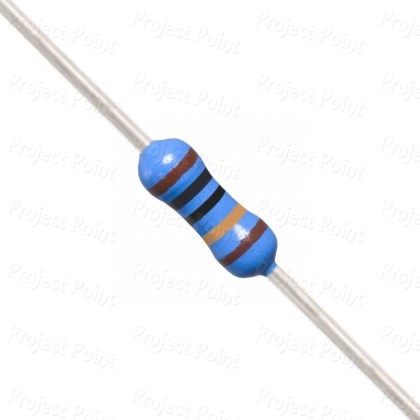 100K Ohm 0.25W Metal Film Resistor 1% - Low Quality (Min Order Quantity 1 pc for this Product)