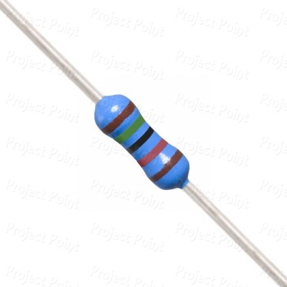 15K Ohm 0.25W Metal Film Resistor 1% - Low Quality (Min Order Quantity 1 pc for this Product)