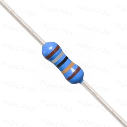 180K Ohm 0.25W Metal Film Resistor 1% - Low Quality (Min Order Quantity 1 pc for this Product)