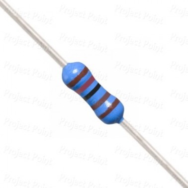 1.2K Ohm 0.25W Metal Film Resistor 1% - Low Quality (Min Order Quantity 1pc for this Product)