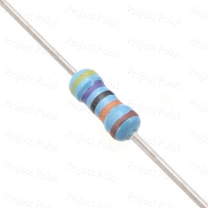 470K Ohm 0.25W Metal Film Resistor 1% - High Quality (Min Order Quantity 1 pc for this Product)