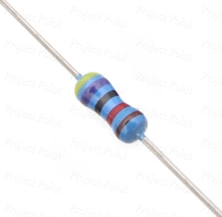 47K Ohm 0.25W Metal Film Resistor 1% - Low Quality (Min Order Quantity 1 pc for this Product)