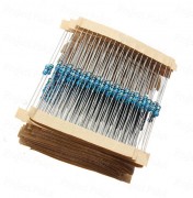 Resistors Pack - 61 Values Assorted - Metal Film Resistor 1% 0.25W - 610 Pcs