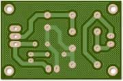 2A Full Wave Bridge Rectifier Power Supply with Switch PCB (Min Order Quantity 200pcs for this type PCB)
