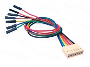 7-Pin Relimate Female To 7 Single Pins Cable - High Quality 2000mA 20cm