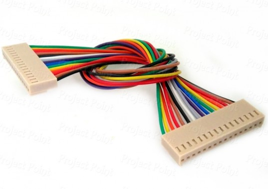 16-Pin Relimate Cable Female to Female - High Quality 1500mA 40cm (Min Order Quantity 1pc for this Product)