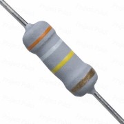390K Ohm 1W Flameproof Metal Oxide Resistor - High Quality
