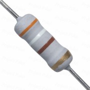390 Ohm 1W Flameproof Metal Oxide Resistor - Medium Quality