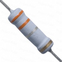 0.33 Ohm 2W Flameproof Metal Oxide Resistor - Medium Quality