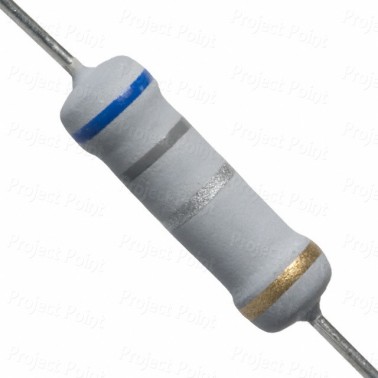 0.68 Ohm 2W Flameproof Metal Oxide Resistor - High Quality (Min Order Quantity 1 pc for this Product)