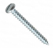 8No-32mm Sheet Metal Self Tapping Screw -  Slotted Pan Head