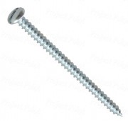 8No-50mm Sheet Metal Self Tapping Screw -  Slotted Pan Head