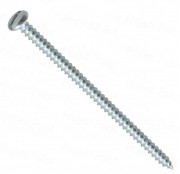 8No-60mm Sheet Metal Self Tapping Screw -  Slotted Pan Head