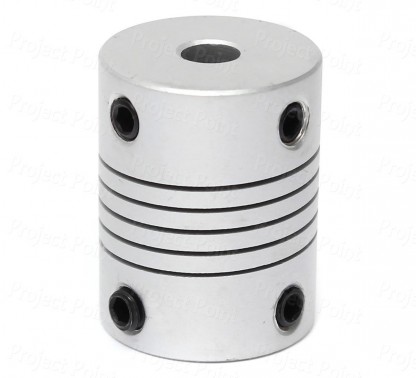 Flexible Motor Shaft Coupling - 8mm to 10mm (Min Order Quantity 1pc for this Product)