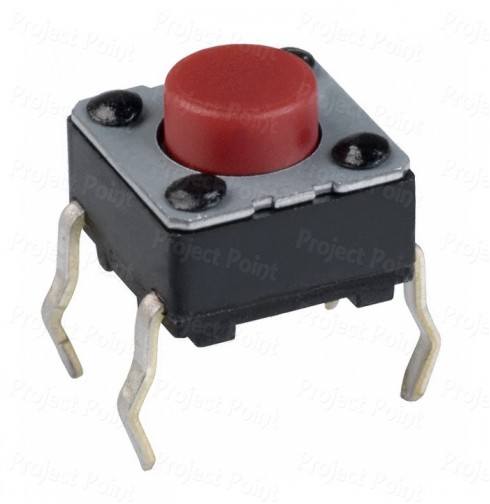 4-Pin 6mm High Quality Square Tact Switch (Min Order Quantity 1 pc for this Product)