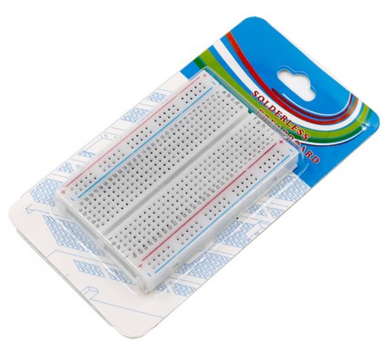 Breadboard 400 Points - Solderless Bread Board (Min Order Quantity 1pc for this Product)