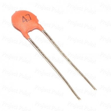 4.7pF - 0.0047nF 50V Ceramic Disc Capacitor (Min Order Quantity 1pc for this Product)