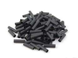 Pre-Cut Heat Shrink Tube 5mm x 30mm Black - 50 Pcs (Min Order Quantity 1 pc for this Product)