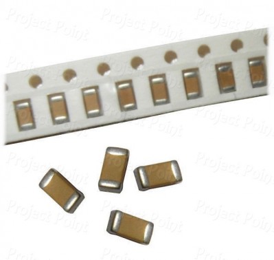 2.2uF 50V SMD Ceramic Chip Capacitor - 1206 (Min Order Quantity 1pc for this Product)